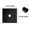 BDHI 10pcs Gas Hob Range Protectors Burner Protector Liner Heat-Resistant
