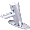 Central Brass 0357P Slow-Close Single Handle Basin Metering Faucet w/Optional