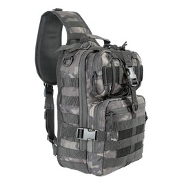 Coolton Tactical Sling Bag, Shoulder Army Molle Daypack, Hiking Hunting Trekking Fishing Tackle Bag