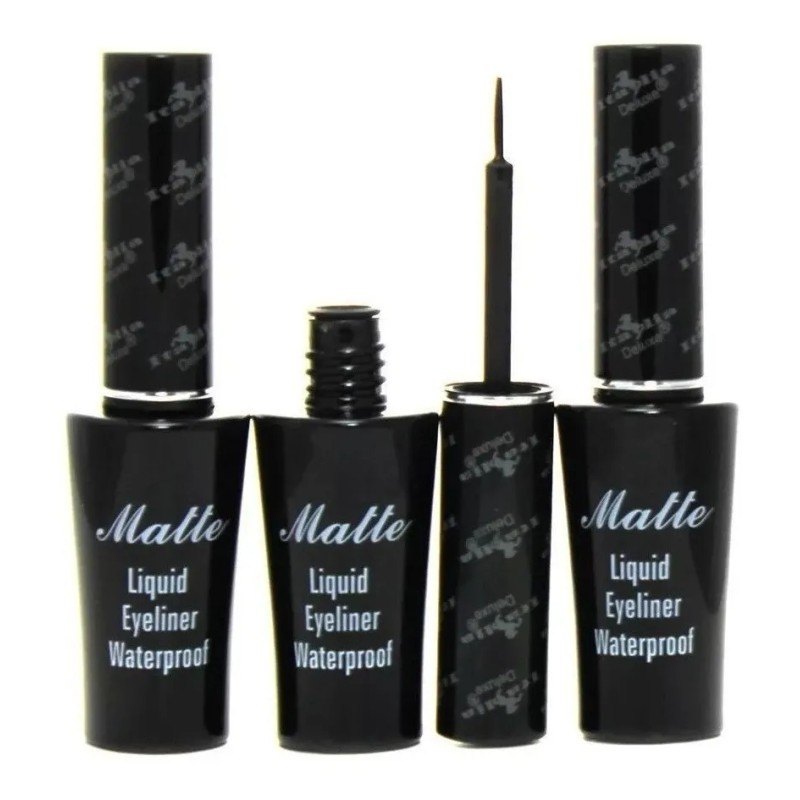 Delineador Matte Liquid Eyeliner Waterproof Italia Deluxe