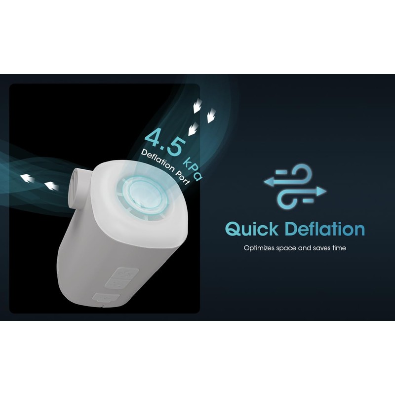 Nitecore AP10 Electronic Air Pump with LED Light