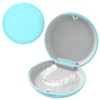 Pack of 1 Braces Box, Denture Container, Denture Box, Braces