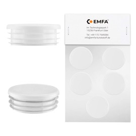 EMFA Round plug cover cap plastic lamellar plug
