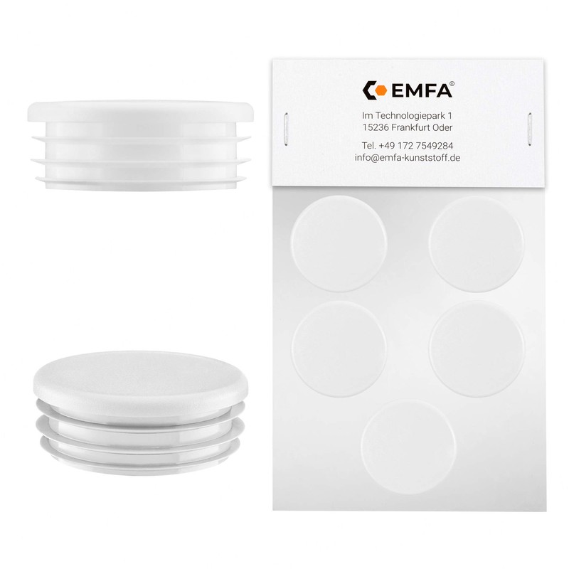 EMFA Round plug cover cap plastic lamellar plug