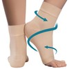 Ankle Compression Sleeve - 15-20mmhg Open Toe Compression Socks for