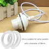 HDGSAFD Pack of 12 E14 Lampshade Holder Ring, Inner Diameter
