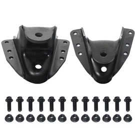 BST BSSP Pair Set Rear Leaf Spring Shackle Bracket Hanger Forward 722-013 Repair Kit LH Left and RH Right Side Compatible with 1983-1999 F-ord F-250 F350 Truck