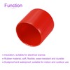 DMiotech 10pcs 32mm Inner Diameter Red Screw Protector Rubber End