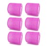 6-Pack X-Large Self-Grip Hair Rollers, 2” Diameter Curlers for Volume,