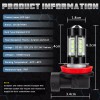 CHUSYYRAY For Mazda CX7 2007-2012 6000K 9005 D2S H11 LED