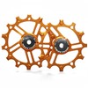 IMPALAPRO - Set of 2 Ceramic Jockey Wheels 12T-14T Aluminium