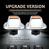 D-lumina LED Chrome Red OLED License Plate Light for 1988-1998