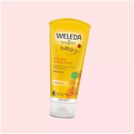 Weleda 벨레다 카렌듈라 베이비 샴푸 바디워시 200ml 3978055 Verleda Calendula Baby Shampoo Body Wash 200ml