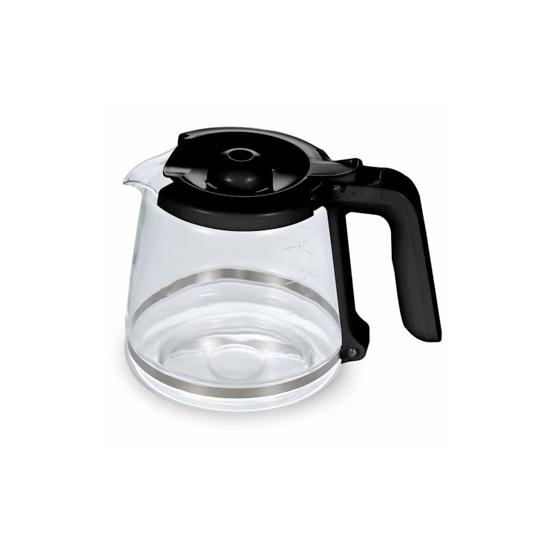 BESBARISTA 12-Cup Replacement Glass Carafe, Compatible with Mr. Coffee (#RF,