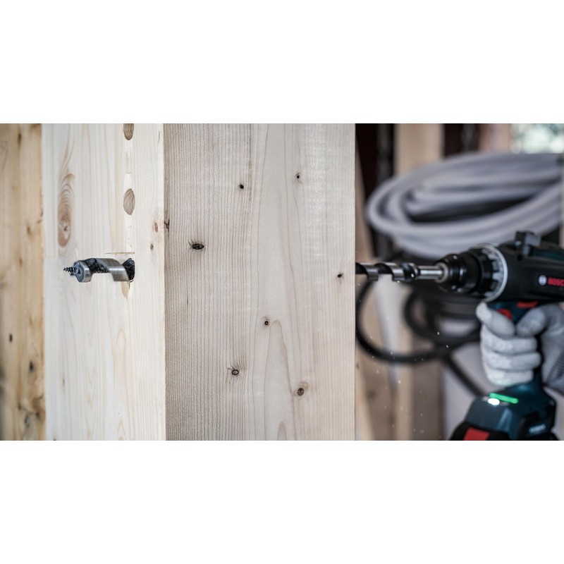 Bosch 1x PRO Wood Auger Bit (for Softwood, Hardwood, Ø