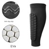 HOUSON Soccer Shin Guards, Football Sleeve Style Pads Crashproof Shin