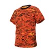 Rothco T-Shirt, Digital Orange Camo, 2X