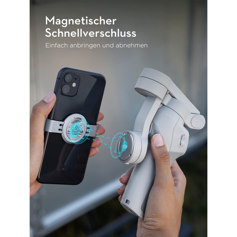 DJI OM 4 - Handheld 3-Axis Smartphone Gimbal Stabilizer with
