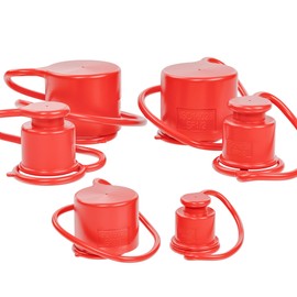 ANCIMOON Hydraulic Dust Cap for 1/2’’ 3/8’’ Flat Face Coupler