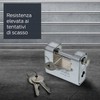 CISA 25769 Padlock Enclosed Locking Line, Steel, 80 mm