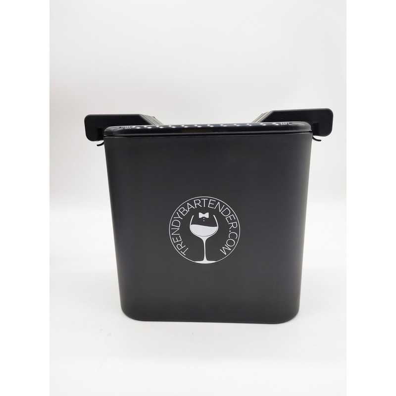 Crystal Clear Square Cube Crystal Ice Maker - Black 4