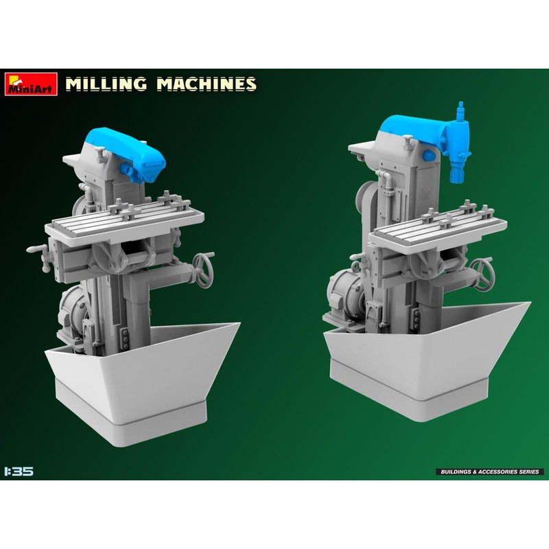 Mini Art 35663 1:35 Milling Machines - Faithful Replica, Model
