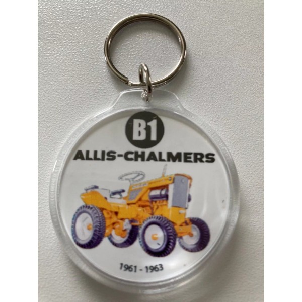 Allis-Chalmers B1 Garden Farm Tractor Keychain Keyring yard lawn mower