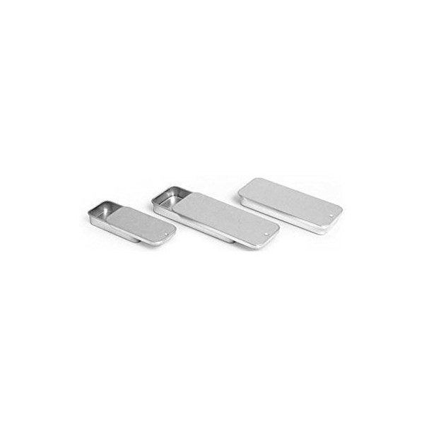 Perfume Studio Lip Balm Tins; Small Metal Slide Top Tin