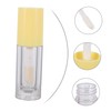 Healeved 10pcs Lip Gloss Bottle Eyelash Container Lip Gloss Base