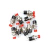 Switian Pack of 10 Mini Push Button SPST Momentary Switch