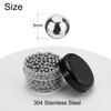 sourcing map 500 Pcs 5 mm Bearing Balls 304 Stainless