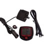 VOANZO Bicycle Computer Speedometer Waterproof Backlight LCD Display with Stopwatch