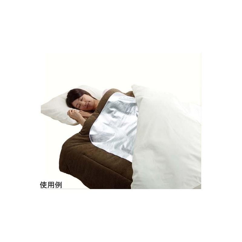 Meiwa Gravure Disaster Preparedness Aluminum Sheet YAL3-1318 130x180 Silver Double