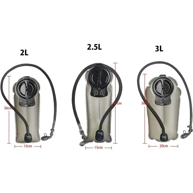 Unigear Hydration Bladder 2L, 2.5L, 3L Hydration Bladder, Dustproof and