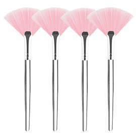 Crystal large capacity pack brush pack brush, 4 pieces, pink / 크리스탈 대용량 팩 브러쉬 팩붓, 4개, 핑크