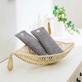 Iris Plaza Bamboo Charcoal Deodorizing Dehumidifier "Charcoal Man" 2.0 oz (55 g) x 4 Packs