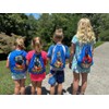 pindaloo cool Drawstring Backpack Bag - Blue 2 different sides