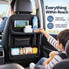 Car Seat Back Organizer for Rear Passenger Storage – Multi-Pocket