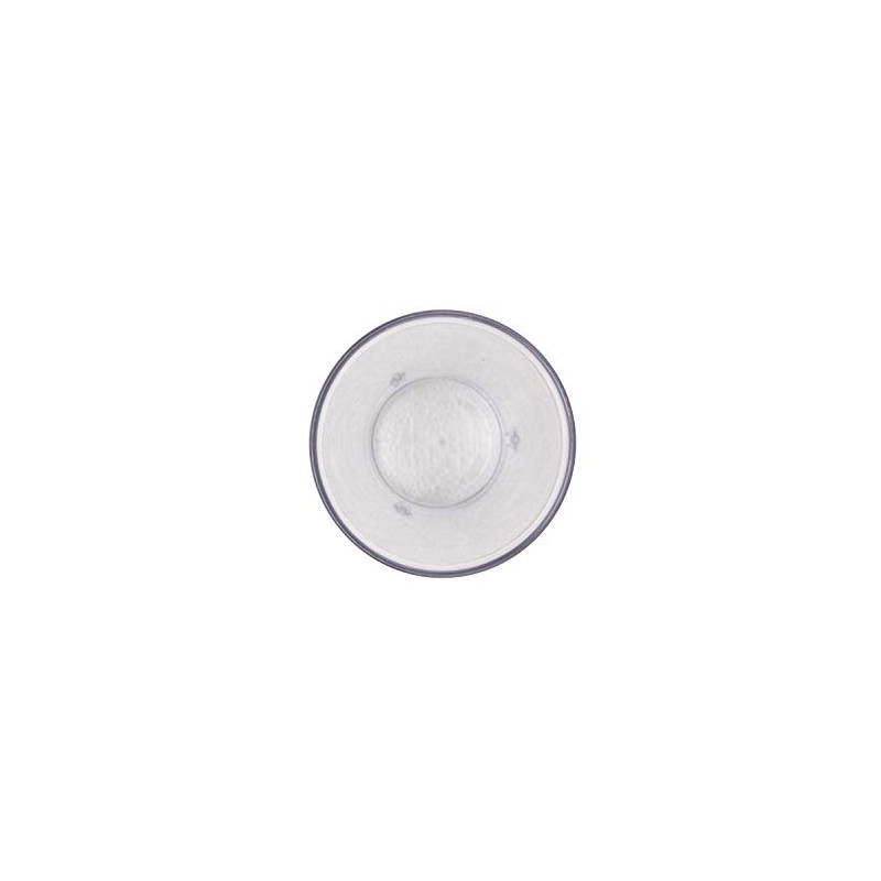 G.E.T. 6612-1-CL-EC - Vasos de plástico resistentes para restaurante, 12