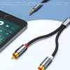 BFQZ 1 Piece RCA to 3.5mm Audio Cable, 3.5mm to