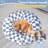 Cat Tunnel Bed Cat Cave for Cats Indoor, Maansfy Large