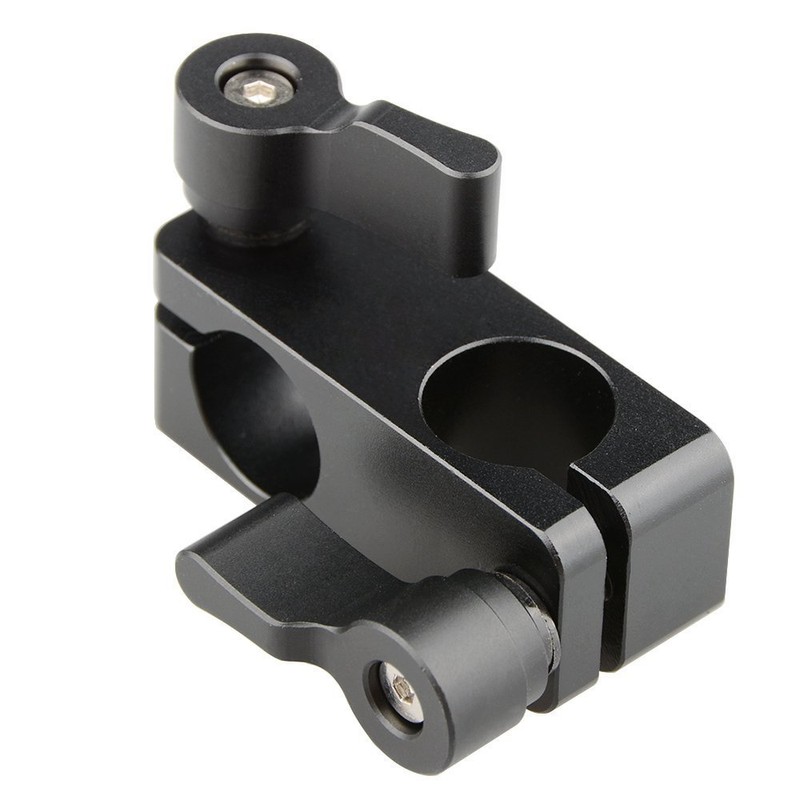 CAMVATE Right Angle 15mm Rod Clamp 90 Degree Rotation for