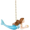 Clementine Designs Ocean Mermaid Decorative Ceiling Fan Light Dimensional Pull
