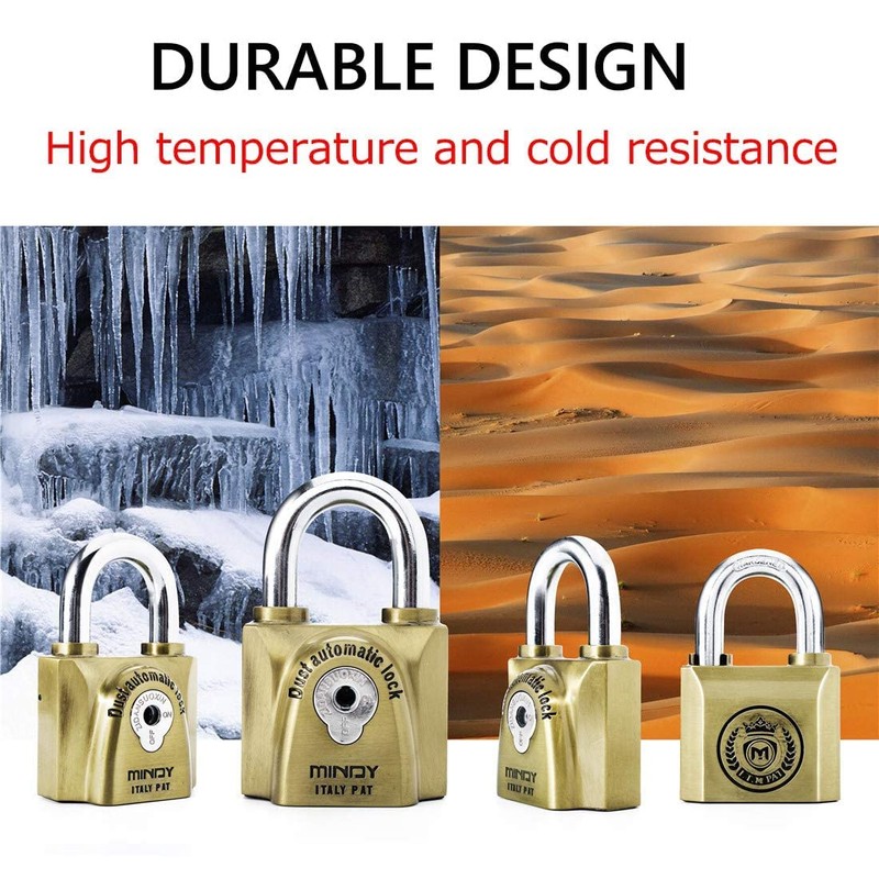 60mm High Security Heavy Duty Lock with Keys Gym Warehouse