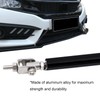 2PCS Adjustable Carbon Front Bumper Lip Splitter Strut Rod Tie