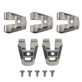 Performance Drill Clip Replacement Kit Fit for Ryobi 18 volt Tools,Belt Clip w/Screws Fit for Ridgid 18 volt Tools,Stainless Steel Driver Hook by Misimain