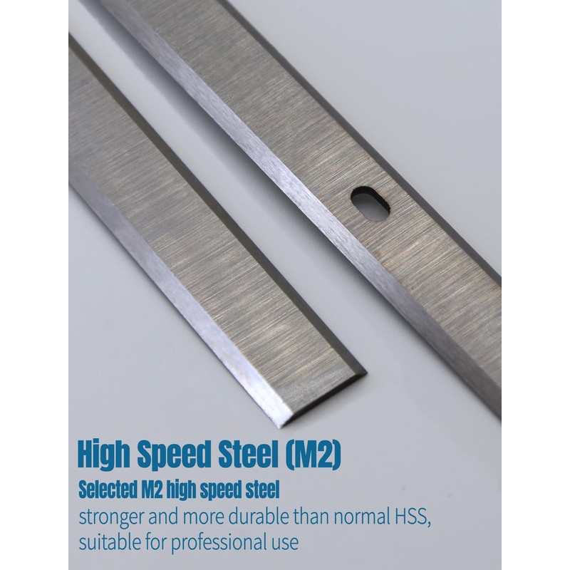 12-1/2 Inch Planer Blades Compatible with Craftsman CMEW320, Wen 6550T,