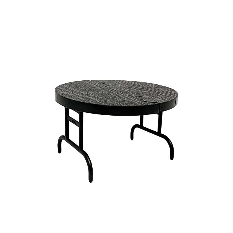 Black Break Away Round Table for Wrestling Action Figures