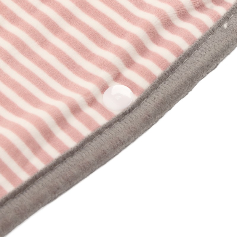 USB Heated Blanket Pink 5V High Safety Soft Polyester Fiber