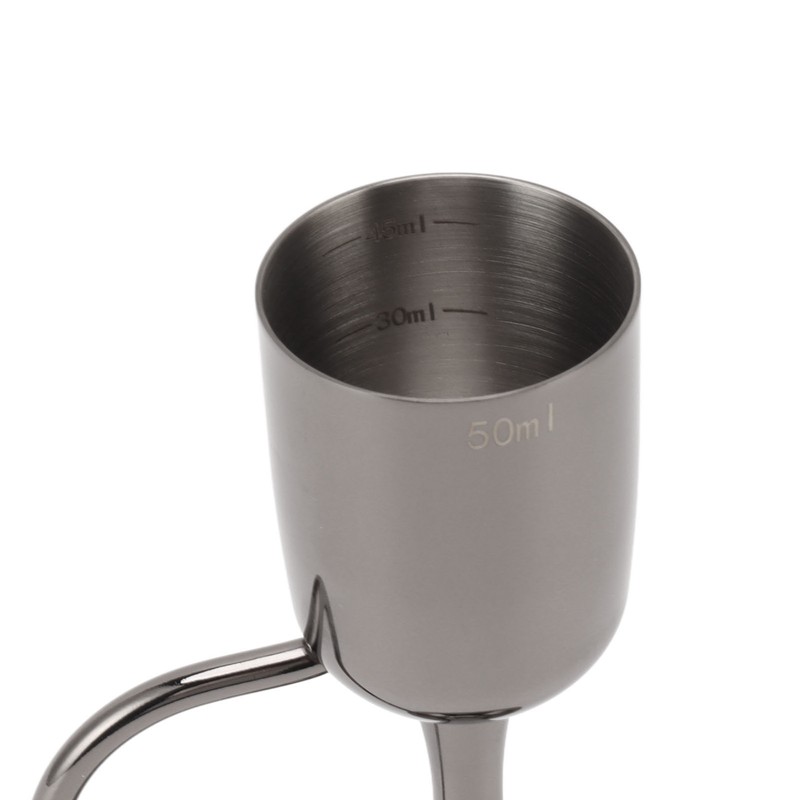 Double Sided Cocktail Bell Jigger Stainless Steel Dual End Wine